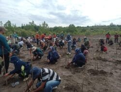 Kodim 1505 Tidore, Berkomitmen Dalam Pelestarian Lingkungan Dengan Ikut Serta Penanaman Pohon Serentak Seluruh Indonesia 