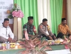 Jalin Keharmonisan, Babinsa Kodim 1505 Tidore Hadiri Acara Isra Mi’raj