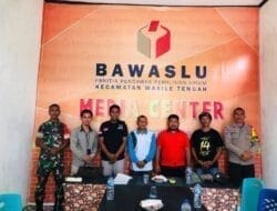 Babinsa Dan Bhabinkamtibmas, Hadiri Rapat Koordinasi Di Bawaslu