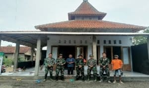 Dandim 0808/Blitar, Laksanakan Pengecekan Mushola Darul Huda Yang Sudah Selesai Di Renovasi