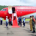 Pangdam XIII/Mdk Sambut Kedatangan Presiden di Bandara Sultan Amiruddin Amir