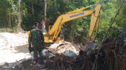 Komandan SSK TMMD Reguler Ke-122 Kodim 1805/Raja Ampat Menunjukkan Taringnya