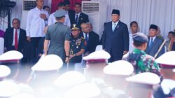 Panglima TNI Hadiri Upacara Penyerahan Memorandum Menteri Pertahanan RI