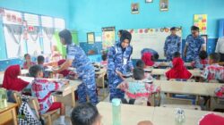 Sukseskan Program Pemerintah, Lanud Sultan Hasanuddin Gelar Uji Coba Makan Bergizi  Di Sekolah Angkasa dan SDN 56 Pattongtongan