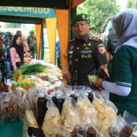 Peringatan Hari Juang TNI AD Ke-79 Tahun 2024, Dandim Pimpin Upacara dan Bazar Murah