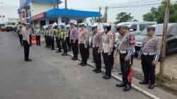 Arus Lalu Lintas Mudik di Simpang Mengkreng Kediri Terpantau Landai