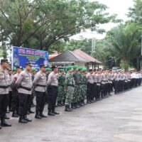 Kodim 1009/Tanah Laut Hadiri Apel Gelar Pasukan Operasi Keselamatan Intan 2025