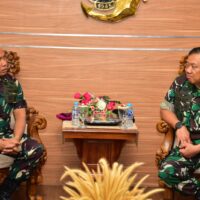 Acara Entry Meeting, Audit Kinerja Itjen TNI Periode I Tahun 2025 Di Gelar Di Ruang VIP Mako Pasmar 3