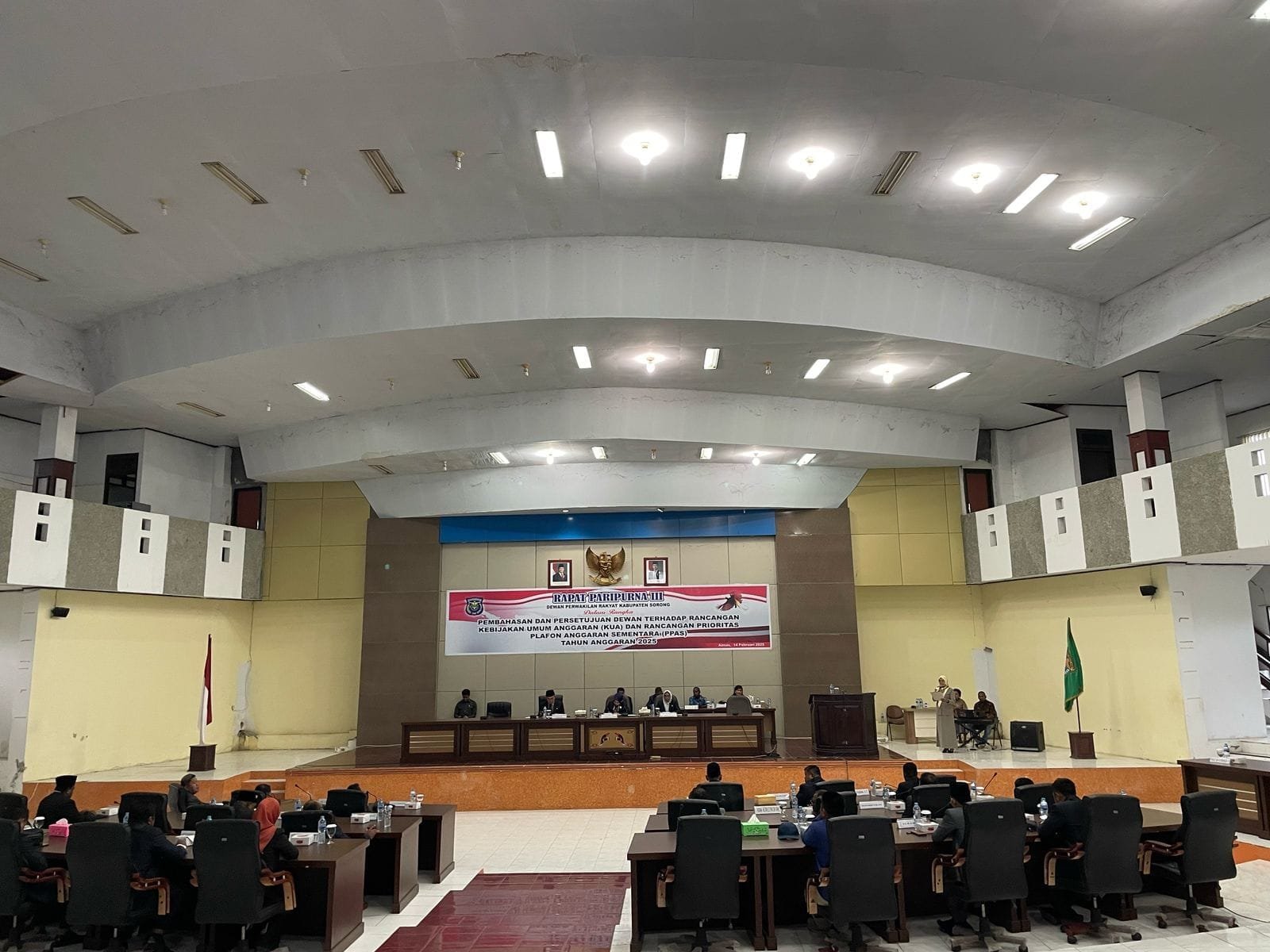Rapat Paripurna III, DPRK Sorong 2025: Penguatan SDM, Peningkatan Ekonomi, dan Pembangunan Daerah Jadi Prioritas