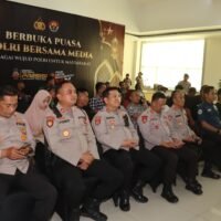 Polresta Tangerang, Gelar Buka Puasa Bersama Awak Media, Perkuat Sinergi Melalui Video Conference dengan Kapolri