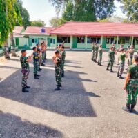 Latihan Bela Diri Taktis Tingkatkan Mental dan Fisik Prajurit Kodim Tabalong 