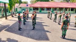 Latihan Bela Diri Taktis Tingkatkan Mental dan Fisik Prajurit Kodim Tabalong 