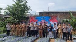 Kapolresta Tangerang, Hadiri Penanaman Cabai dan Peresmian Balai Pelatihan Poliran Polda Banten Secara Virtual