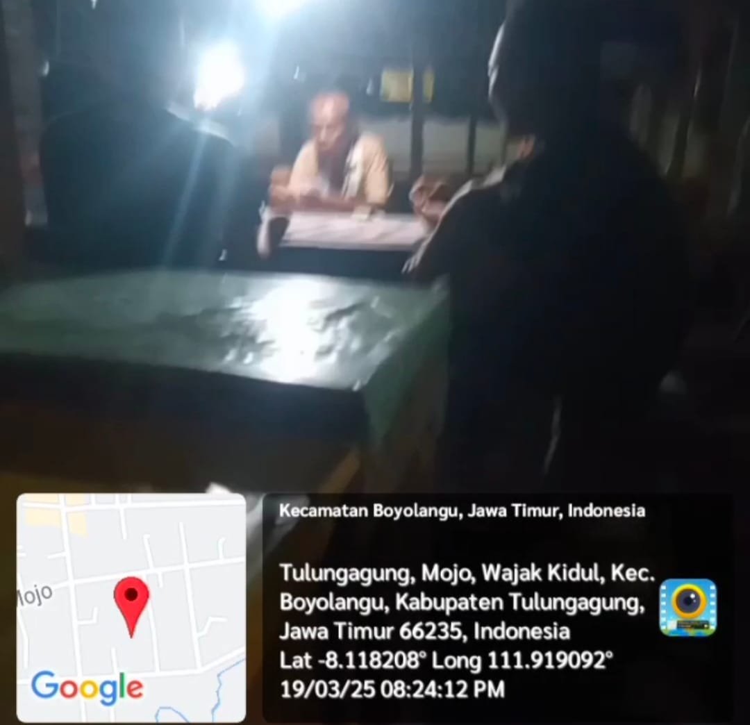Perjudian di Tulungagung Masih Berlangsung Meski Ada Aturan Larangan Selama Ramadhan