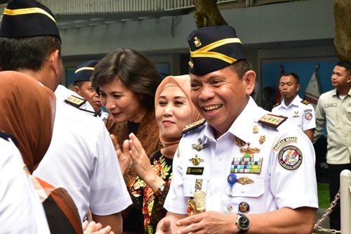 Bakamla RI Gelar Apel Khusus dan Halalbihalal
