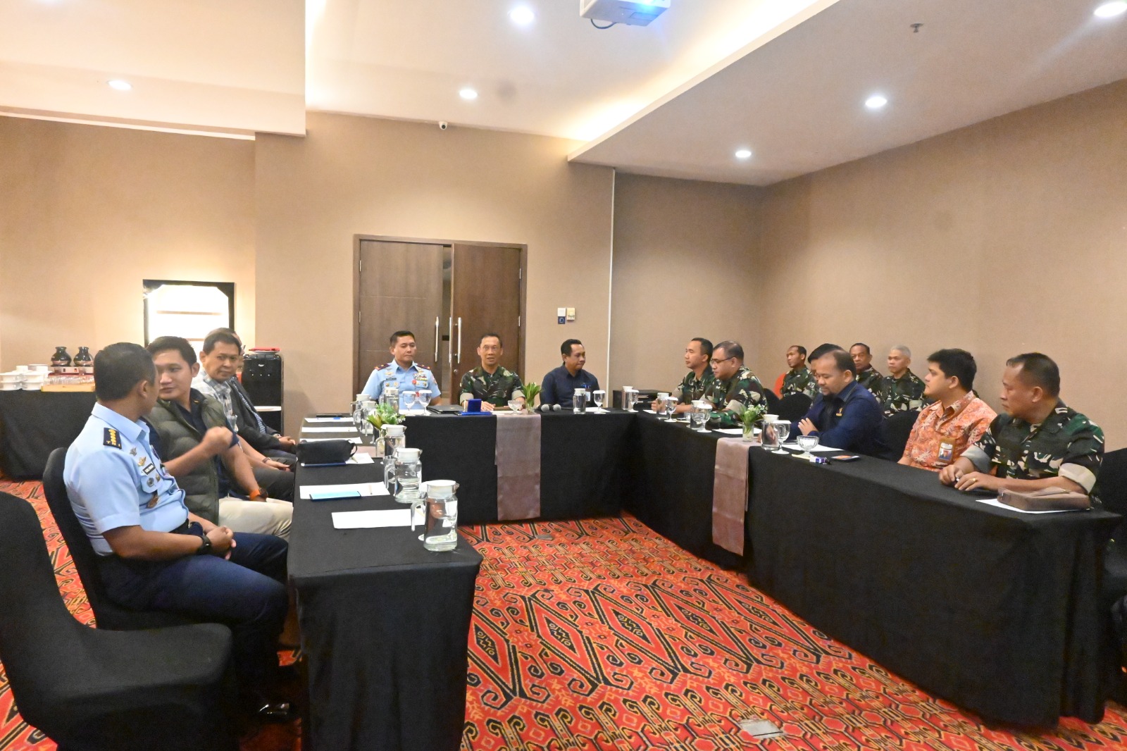 Danlanud Sultan Hasanuddin Dan General Manager PT. Angkasa Pura Indonesia Tanda Tangani Berita Acara Verifikasi dan Inventarisasi Pengalihan Aset Kepada TNI AU