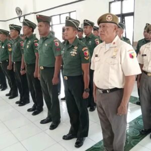 Komandan Kodim 0811/Tuban, Pimpin Acara Kenaikan Pangkat Prajurit Perwira, Bintara Dan Tamtama