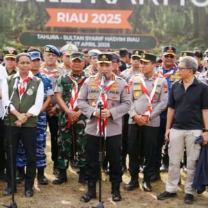 Kapolri Pimpin pembukaan Jambore Karhutla Riau 2025: pemuda ujung tombak penjaga kelestarian lingkungan