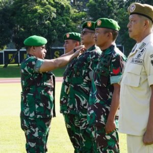 Halal Bi Halal dan Laporan Korps kenaikan Pangkat Personel Akmil