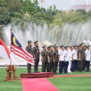 Perkuat Diplomasi Militer, Panglima TNI Terima CC Panglima Tentera Malaysia