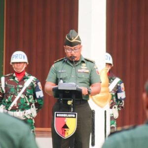 Kodim Bojonegoro Gelar Upacara Bendera Tujuh Belasan Bulan April 2025