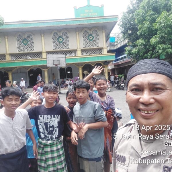 Aiptu Mukhsodin Ajak Warga Sukadamai Jaga Kamtibmas Lewat Jumat Keliling
