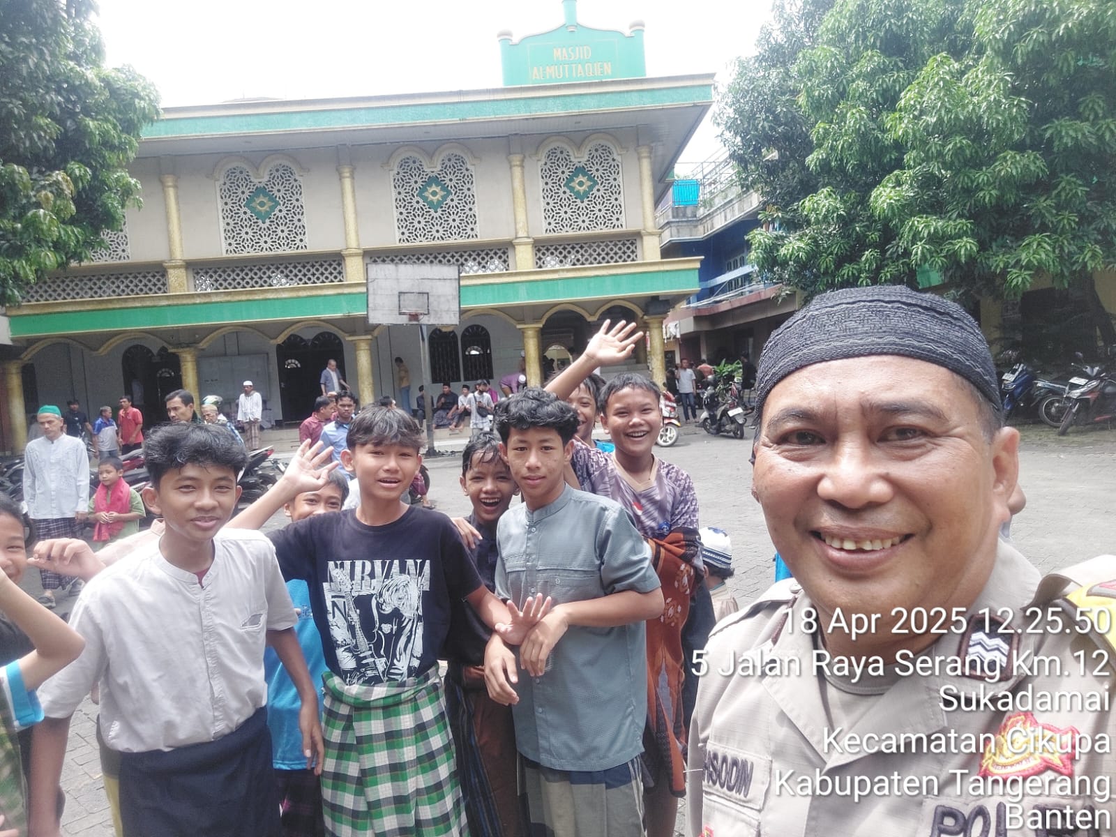 Aiptu Mukhsodin Ajak Warga Sukadamai Jaga Kamtibmas Lewat Jumat Keliling