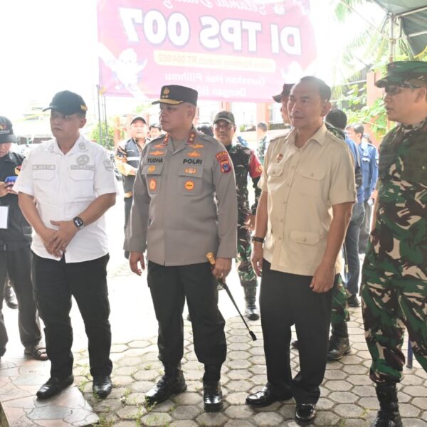 Kapolda Kalsel Apresiasi Kelancaran PSU Pilkada Banjarbaru