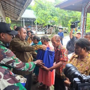 Sentuhan Pangdam Kasuari, Warnai Perayaan Ibadah Paskah di Pulau Peradaban Papua