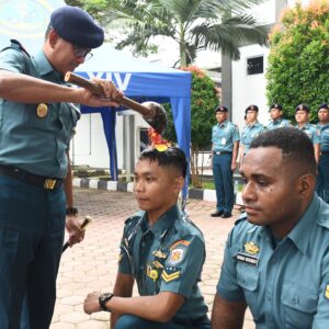 Kenaikan Pangkat Prajurit Satrol Lantamal XIV, Wujud Loyalitas dan Dedikasi yang Tinggi