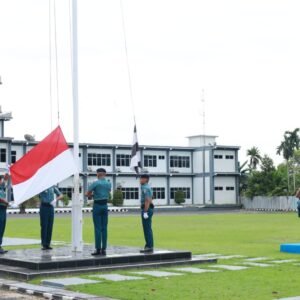 Upacara di Hari Kartini dan Hari Bakti Hiu Kencana, Menjadi Momentum Pembakar Semangat Prajurit Jalasena Lantamal XIV