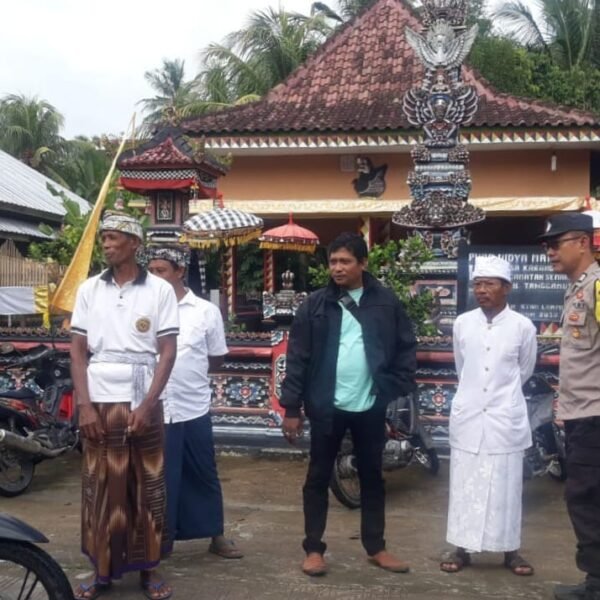 Polres Tanggamus Amankan Ibadah Hari Raya Galungan  Umat Hindu