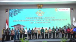 Langkah Bersama Menuju Transparansi, Wadan Lantamal XIV Hadiri Sertijab Kepala BPK Papua