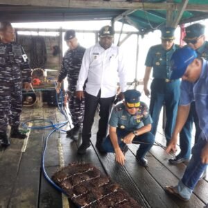 Danlantamal XIV Kunjungi Kaimana, Tingkatkan Semangat Prajurit dan Soliditas Forkopimda
