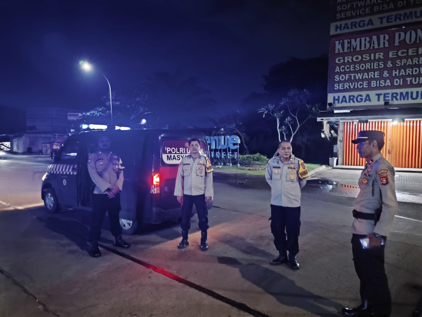 Ops Cipkon Polsek Cikupa, Antisipasi Gangguan Kamtibmas di Wilayah Citra Raya