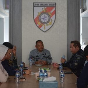 Kepala Zona Bakamla Barat Terima Kunjungan Konsulat AS
