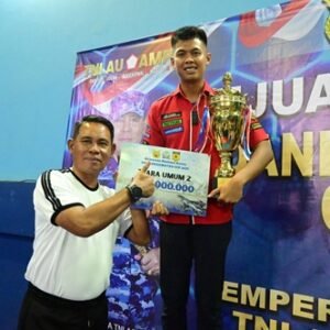 Skadron Udara 33 Lanud Sultan Hasanuddin Raih Juara 2 Pada Kejuaraan Karate Dankoharmatau Cup 2025
