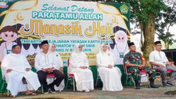 Edukasi Di Ruang Terbuka, TK Kartika Kodim 0808 Bersama Kemenag Kenalkan Tata Cara Ibadah Haji