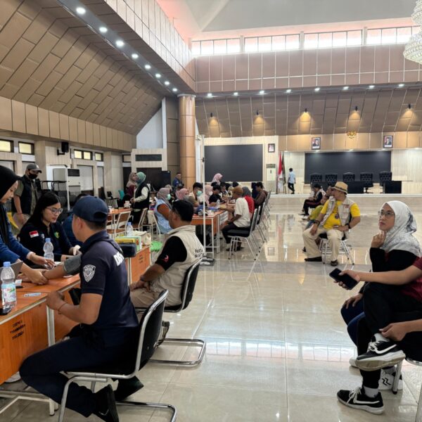 Polresta Tangerang Gelar Bakti Kesehatan Gratis dalam Rangka Hari Buruh Internasional