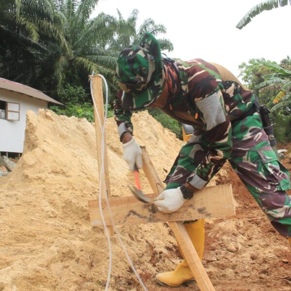 Persiapan Pra TMMD ke-124 Kodim Tanah Laut Dukung Pembangunan Desa