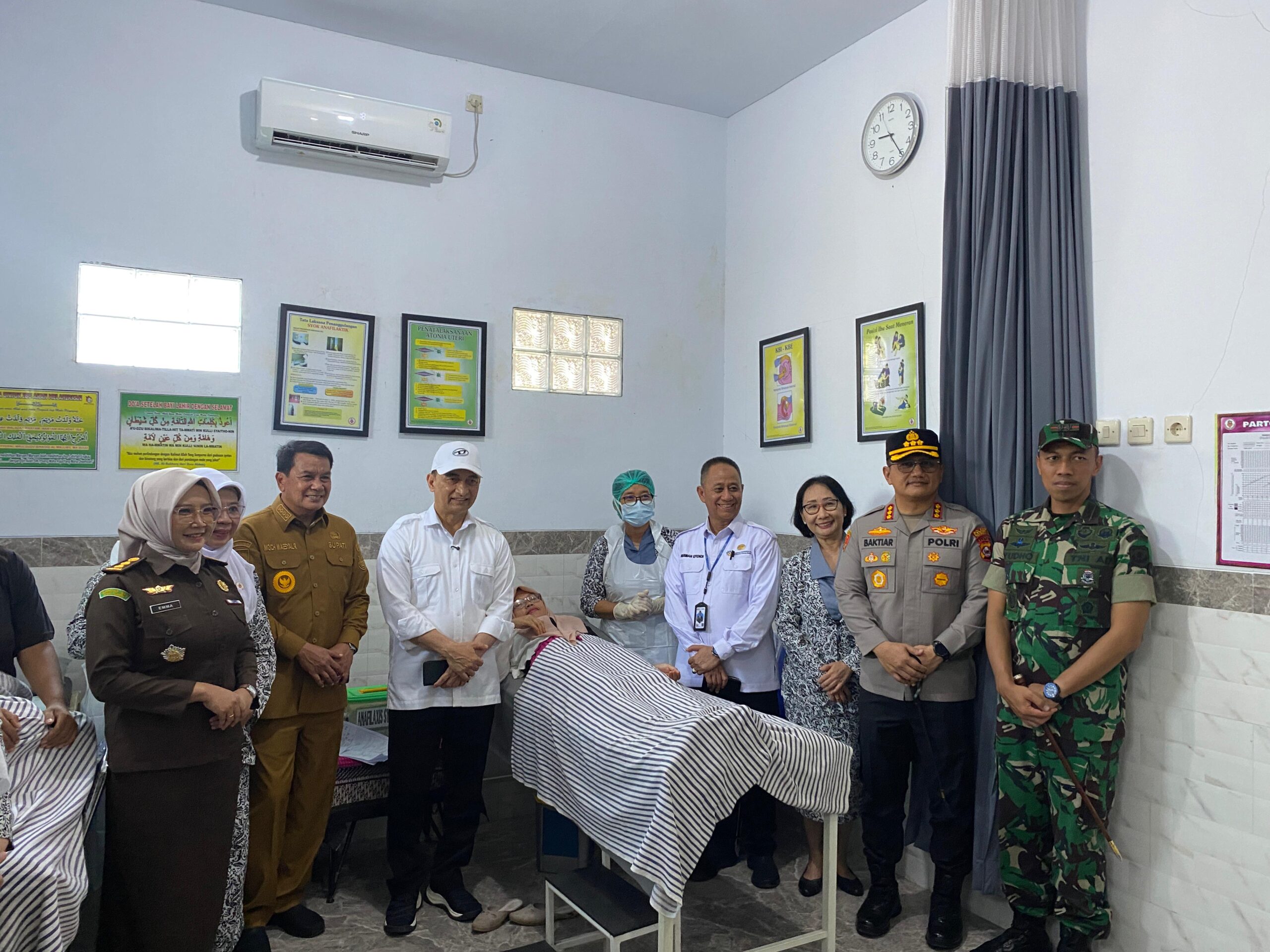 Kapolresta Tangerang, Hadiri Pencanangan Pelayanan KB Serentak dan Rekor Muri Pelayanan IUD di Kabupaten Tangerang