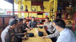 Bersama Pejabat Rutan Rengat, Kapolres Inhu Bersilahturahmi dan Memberikan Himbauan Khamtibmas