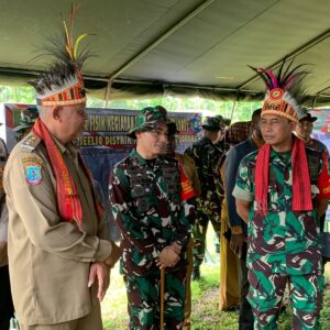 TMMD Ke-124 Resmi Dibuka: TNI dan Pemda Sorong Satukan Kekuatan Bangun Kampung Yeflio