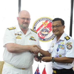 Bakamla RI Terima Kunjungan Chief of Operations Maritime Border Command Australia