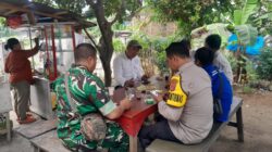 Bhabinkamtibmas Sambangi Jaro 1 Desa Pasir Gadung, Jalin Silaturahmi dan Himbauan Harkamtibmas