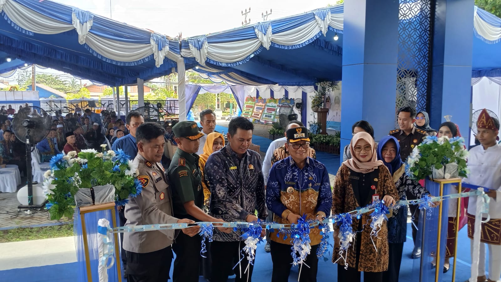 Peresmian Gedung Baru PT. Air Minum Tabalong Bersinar, Dihadiri Dandim 1008