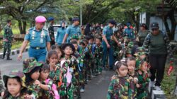 Kunjungan Edukatif TK Kartika XXII-3 ke KRI Satrol Lantamal XIV