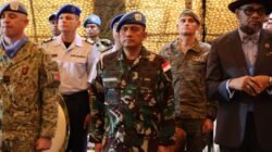 DFC MINUSCA Hadiri Upacara Penyematan Medali Kontingen QRF Portugal