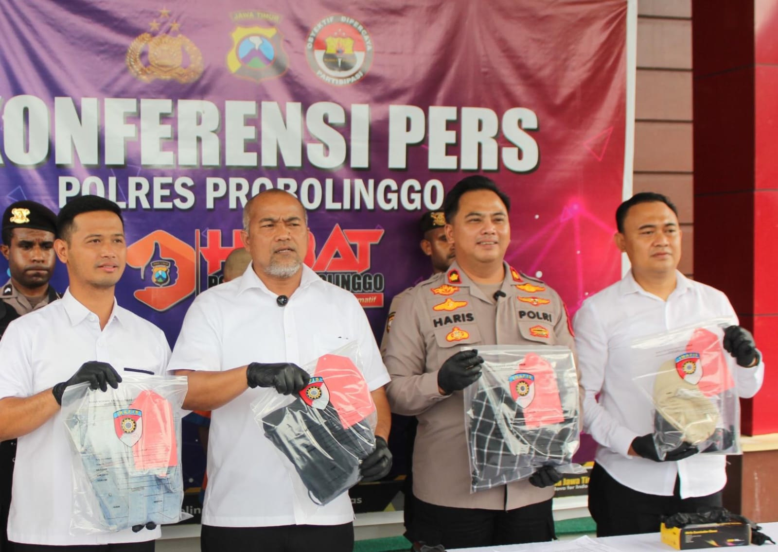 Polisi Probolinggo Amankan Kakak-Beradik Spesialis Curanmor Resahkan Warga