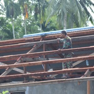 TMMD Ke-124 Kodim 1802/Sorong Semakin Terasa di Kampung Yeflio
